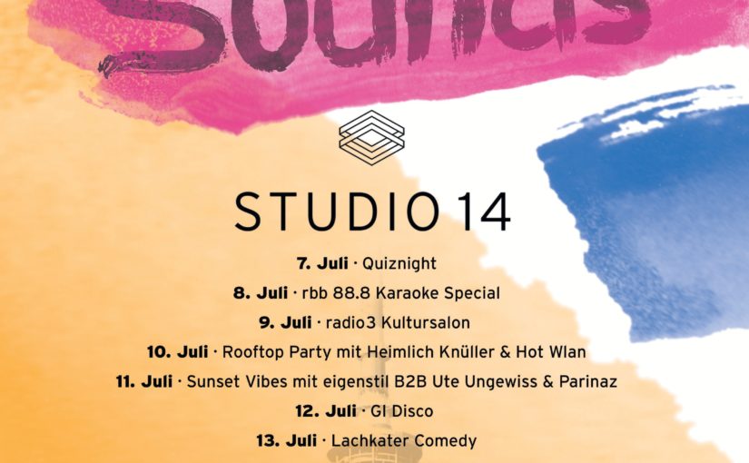 Berlin Sounds präsentiert GI Disco Rooftop Party im Studio 14