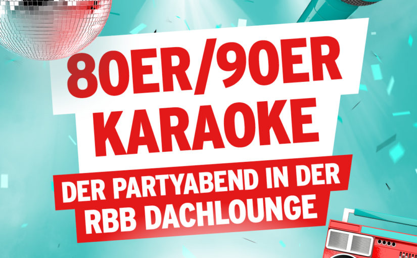 rbb 88.8 lädt im Studio 14 zum Karaoke ein !