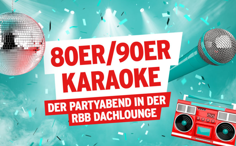 Karaoke im Studio 14 von rbb 88.8