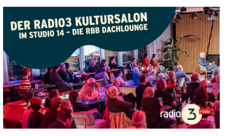 Kultursalon im Studio14 lädt wieder spannende Gäste ein - weitere Infos folgen bald