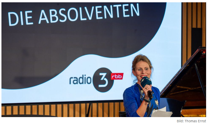radio3 Kultursalon präsentiert im Studio 14 Die Absolventen gemeinsam mit den Berliner Musikhochschulen