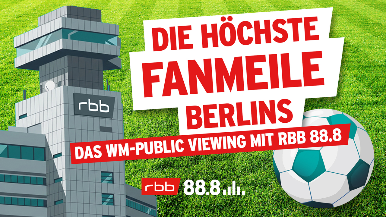 Fußball WM im Studio 14, präsentiert von rbb 88.8